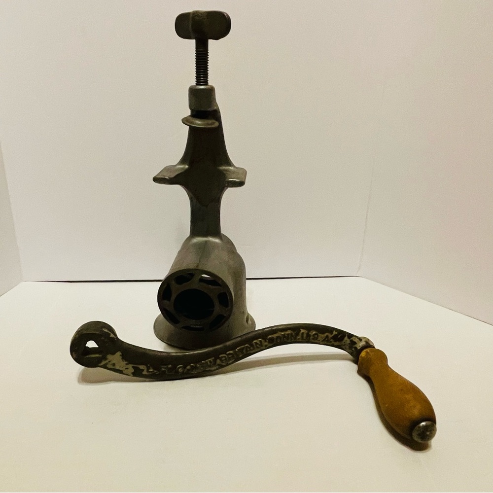 Vintage Universal No. 1 Food Meat Grinder for Parts Handle